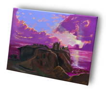 Load image into Gallery viewer, Dunnottar Castle painting oil on canvas
