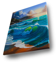 Load image into Gallery viewer, Seascape at Golden Hour
