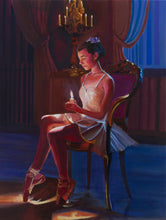 Load image into Gallery viewer, Enlightened Elegance – Original Ballerina Oil Painting