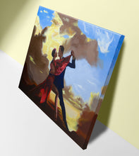 Load image into Gallery viewer, The Dancers – Original Romantic Figurative Oil Painting