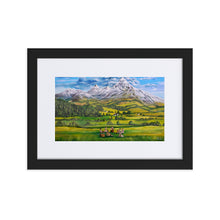 Load image into Gallery viewer, The Sound of Music Framed Print - Maria Serenading Van Trapp Family