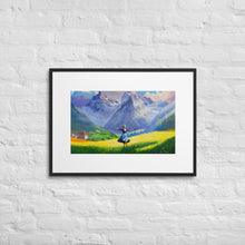 Load image into Gallery viewer, Maria's Melody - The Sound of Music Tribute Framed print