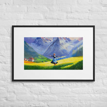 Load image into Gallery viewer, Maria's Melody - The Sound of Music Tribute Framed print