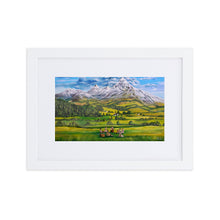 Load image into Gallery viewer, The Sound of Music Framed Print - Maria Serenading Van Trapp Family