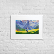 Load image into Gallery viewer, Maria's Melody - The Sound of Music Tribute Framed print