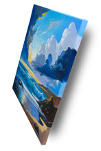 Load image into Gallery viewer, Original Oil Painting on Canvas - Coastal Sunrise (50 cm x 50 cm)