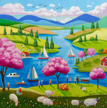 Load image into Gallery viewer, Springtime by the Lake