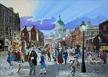 Load image into Gallery viewer, Oliver Twist – Original Dickens-Inspired Oil Painting