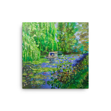 Load image into Gallery viewer, Monet print, Monet water lily pond Canvas