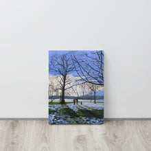 Load image into Gallery viewer, Three of us winter painting Canvas print