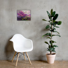 Load image into Gallery viewer, Sakura, the Geisha and the Cherry Blossoms Canvas print