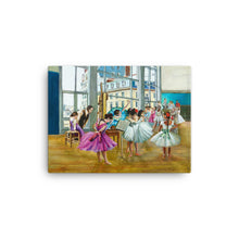 Load image into Gallery viewer, Degas and the Ballerinas canvas print