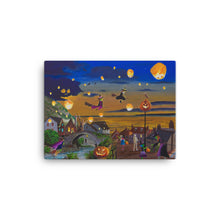 Load image into Gallery viewer, Halloween Town Canvas print