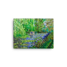 Load image into Gallery viewer, Monet print, Monet water lily pond Canvas
