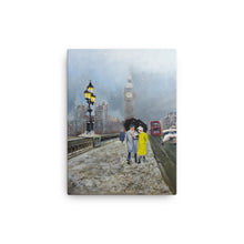 Load image into Gallery viewer, London snow Canvas print