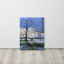 Load image into Gallery viewer, Three of us winter painting Canvas print