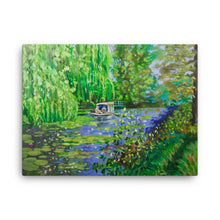 Load image into Gallery viewer, Monet print, Monet water lily pond Canvas