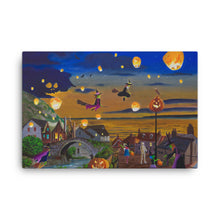 Load image into Gallery viewer, Halloween Town Canvas print