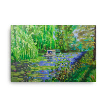 Load image into Gallery viewer, Monet print, Monet water lily pond Canvas