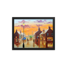 Load image into Gallery viewer, The blue car print from painting Framed