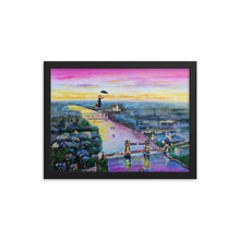 Load image into Gallery viewer, Mary Poppins framed print, Up to the highest height matte paper print