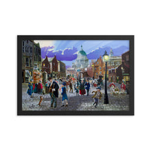 Load image into Gallery viewer, Oliver Twist framed print, Charles Dickens inspired art
