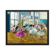 Load image into Gallery viewer, Degas and the Ballerinas framed print