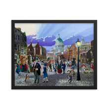Load image into Gallery viewer, Oliver Twist framed print, Charles Dickens inspired art
