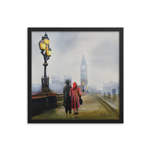 Load image into Gallery viewer, London painting framed print
