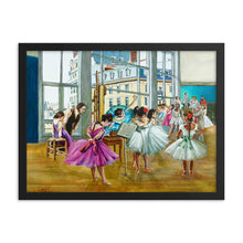 Load image into Gallery viewer, Degas and the Ballerinas framed print