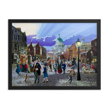 Load image into Gallery viewer, Oliver Twist framed print, Charles Dickens inspired art