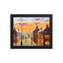 Load image into Gallery viewer, The blue car print from painting Framed