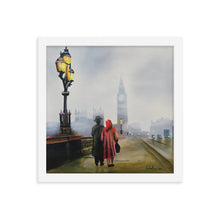 Load image into Gallery viewer, London painting framed print