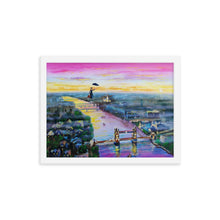 Load image into Gallery viewer, Mary Poppins framed print, Up to the highest height matte paper print