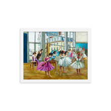 Load image into Gallery viewer, Degas and the Ballerinas framed print