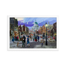 Load image into Gallery viewer, Oliver Twist framed print, Charles Dickens inspired art