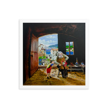 Load image into Gallery viewer, Pinocchio and Geppetto Framed print