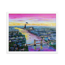 Load image into Gallery viewer, Mary Poppins framed print, Up to the highest height matte paper print