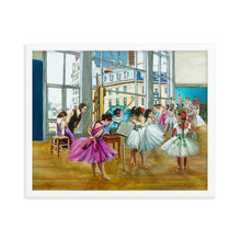 Load image into Gallery viewer, Degas and the Ballerinas framed print