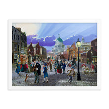 Load image into Gallery viewer, Oliver Twist framed print, Charles Dickens inspired art