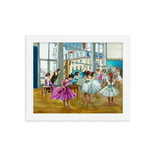 Load image into Gallery viewer, Degas and the Ballerinas framed print