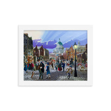 Load image into Gallery viewer, Oliver Twist framed print, Charles Dickens inspired art