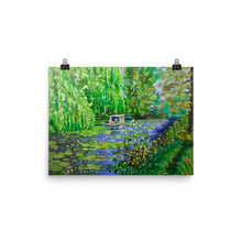 Load image into Gallery viewer, Monet water lily pond print