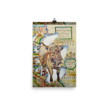 Load image into Gallery viewer, Highland cow print, Spirit of Scotland, Gordon Bruce art