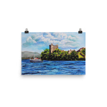 Load image into Gallery viewer, Loch Ness Urquhart Castle print