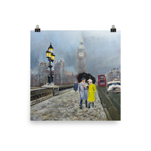 Load image into Gallery viewer, London snow print