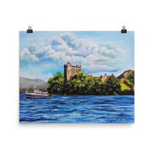 Load image into Gallery viewer, Loch Ness Urquhart Castle print