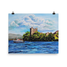 Load image into Gallery viewer, Loch Ness Urquhart Castle print