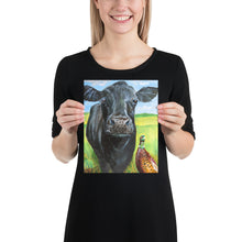 Load image into Gallery viewer, Cow and a pheasant Poster