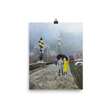 Load image into Gallery viewer, London snow print